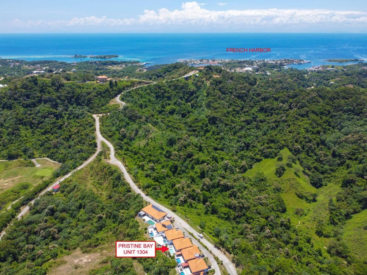 Pristine Bay Villa 1304 With Large Pool - 3 Bedroom Condo French Harbour Extérieur photo